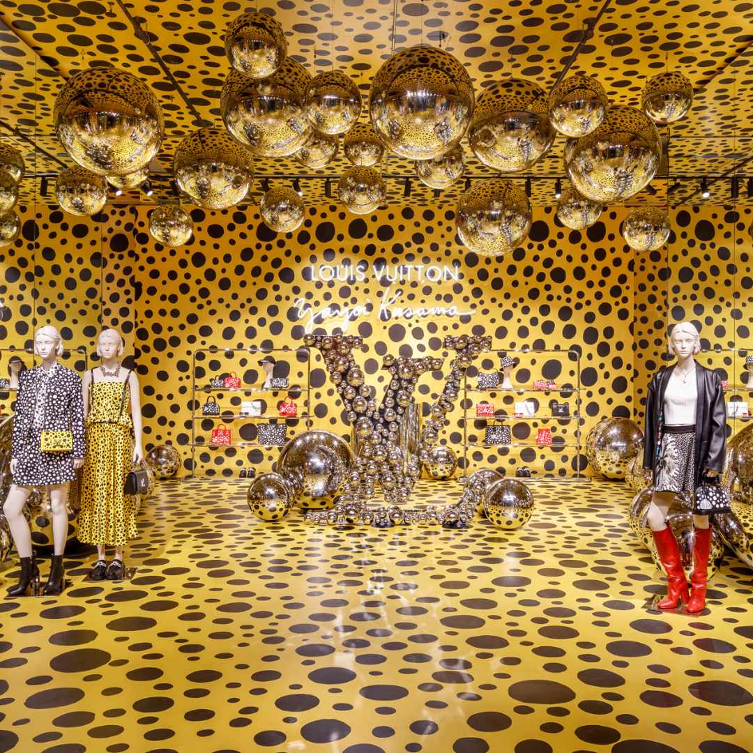 【美品】LOUIS VUITTON YAYOI KUSAMA Louis Vuitton: laços com o mundo das artes - Flo Magazine