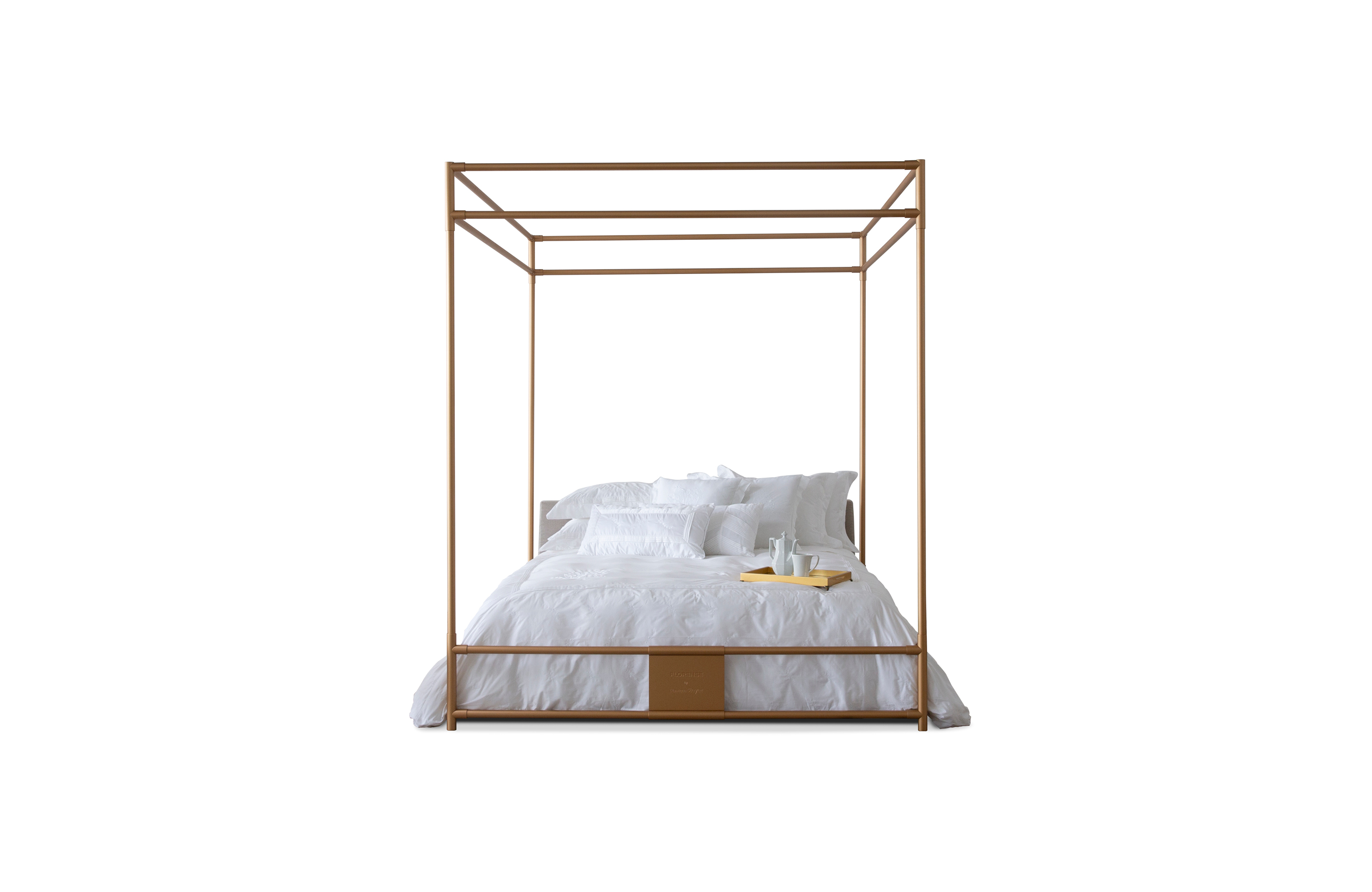 Odessa shearling deals canopy bed